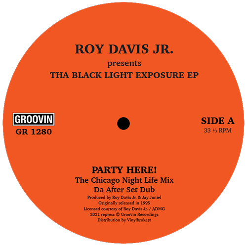 Roy Davis Jr/BLACK LIGHT EXPOSURE EP 12"