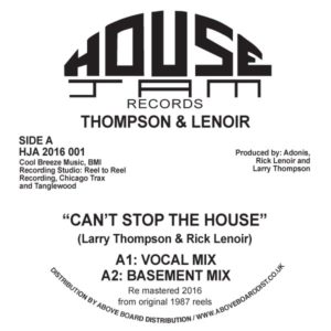 LNR/CAN'T STOP THE HOUSE 12