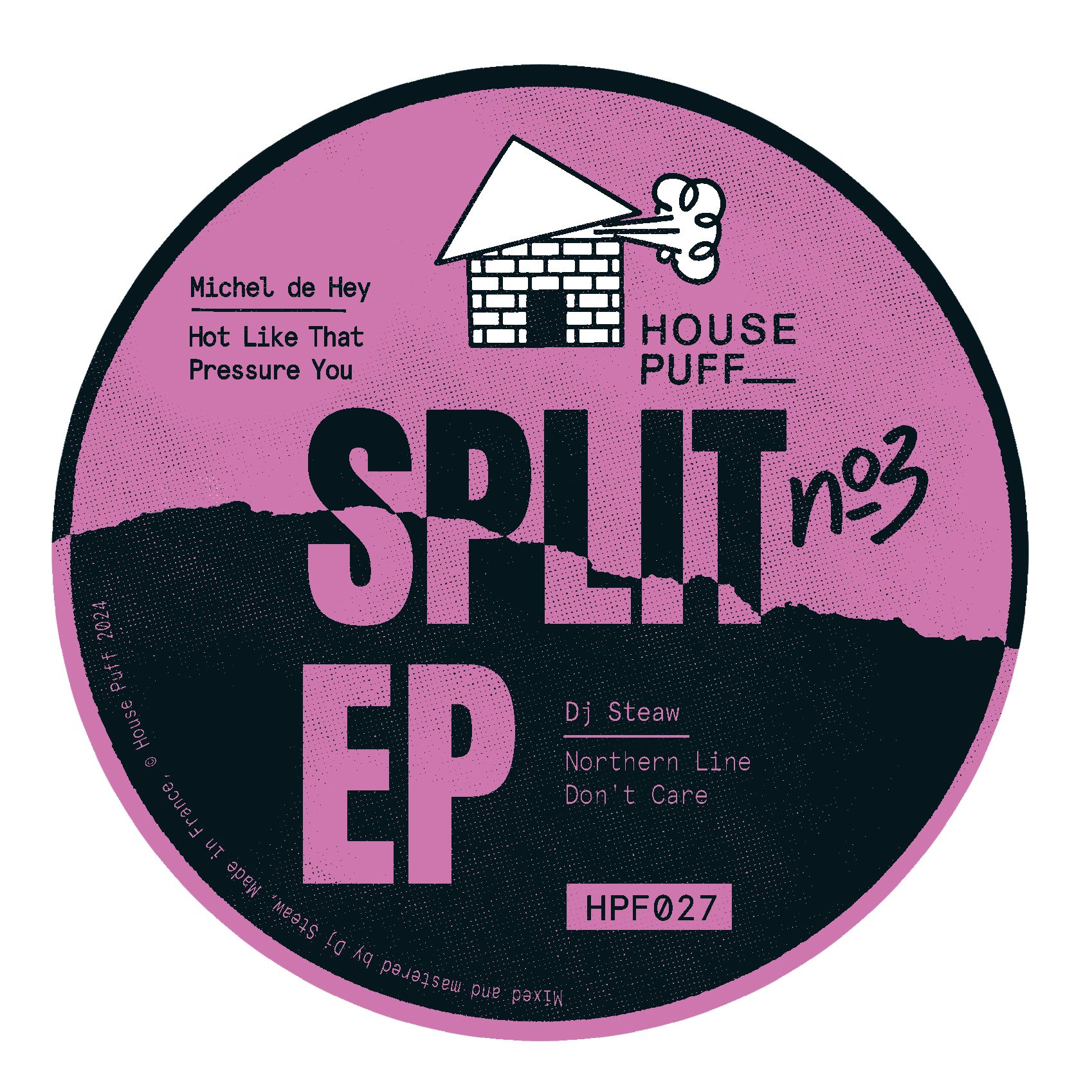 Michel De Hey & DJ Steaw/SPLIT EP 3 12"