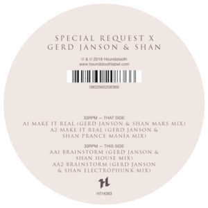 Special Request/X GERD JANSON & SHAN 12"