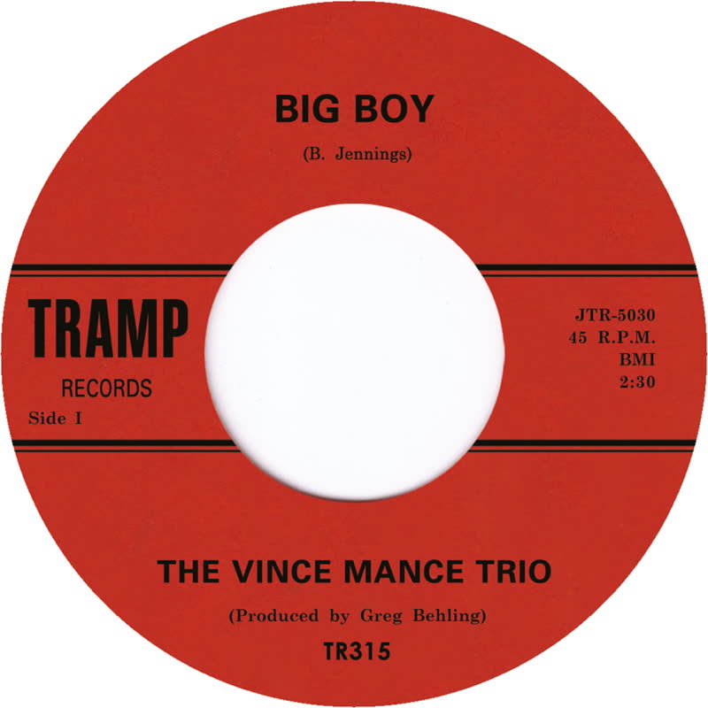 Vince Mance Trio/BIG BOY 7"
