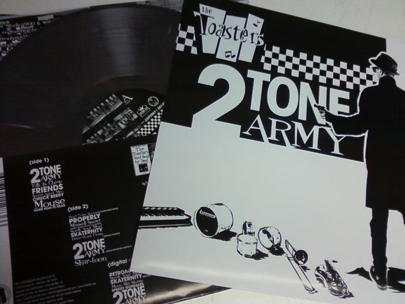 Toasters/2 TONE ARMY (MARBLE) LP