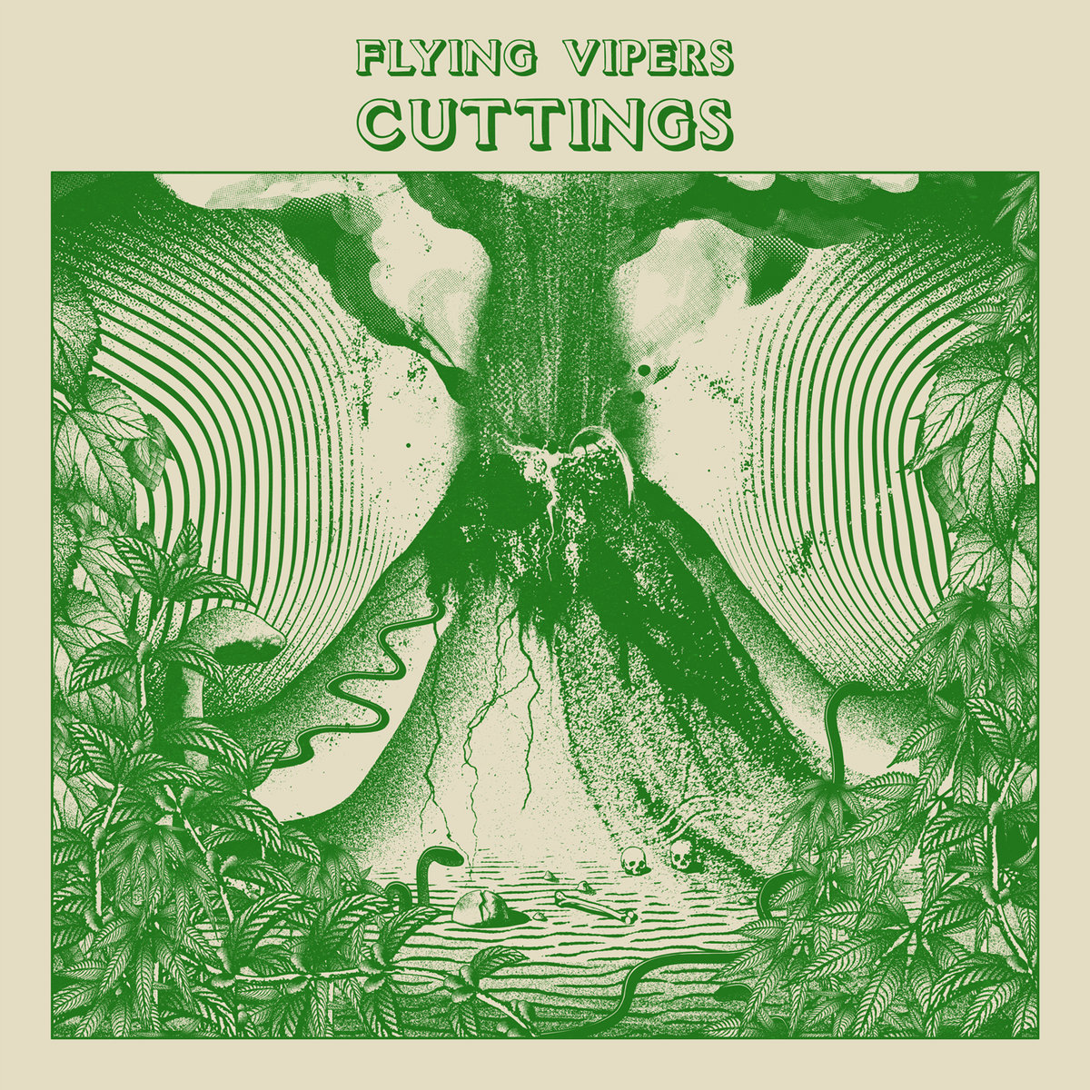 Flying Vipers/CUTTINGS (ORANGE) LP
