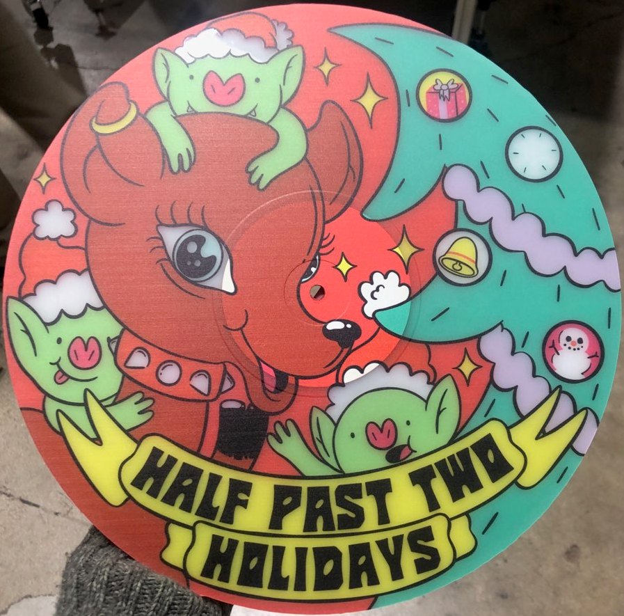 Half Past Two/HOLIDAYS PIC DISC LP