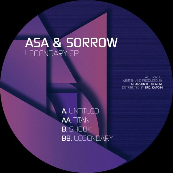 Asa & Sorrow/LEGENDARY EP 12"