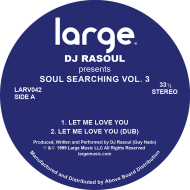 DJ Rasoul/SOUL SEARCHING VOL. 3 12"