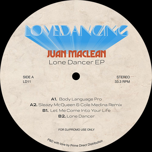 Juan MacLean/LONE DANCER EP 12"