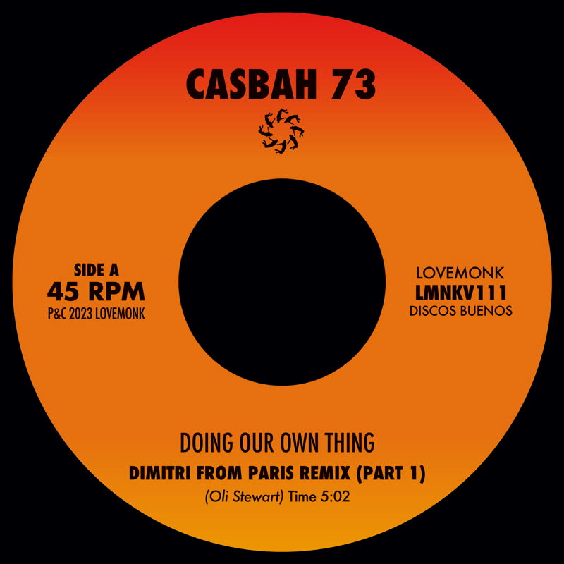 Casbah 73/DOING OUR OWN THING (DIMITRI FROM PARIS REMIX) 7