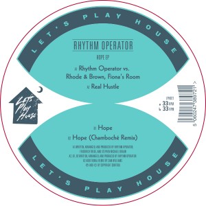 Rhythm Operator/HOPE 12"