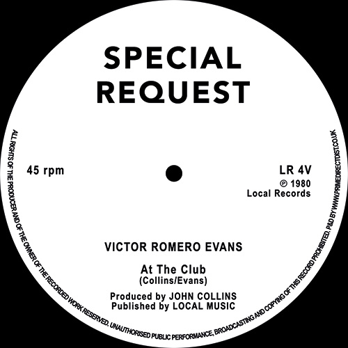Victor Romero Evans/AT THE CLUB 12