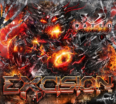Excision/X RATED: THE REMIXES CD