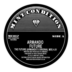 Armando/THE FUTURE (CAJMERE REMIX) 12"