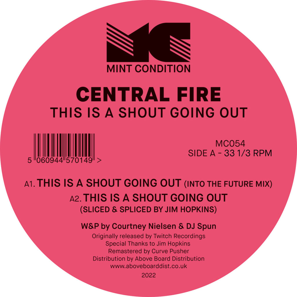 Central Fire/THIS IS A SHOUT... 12"