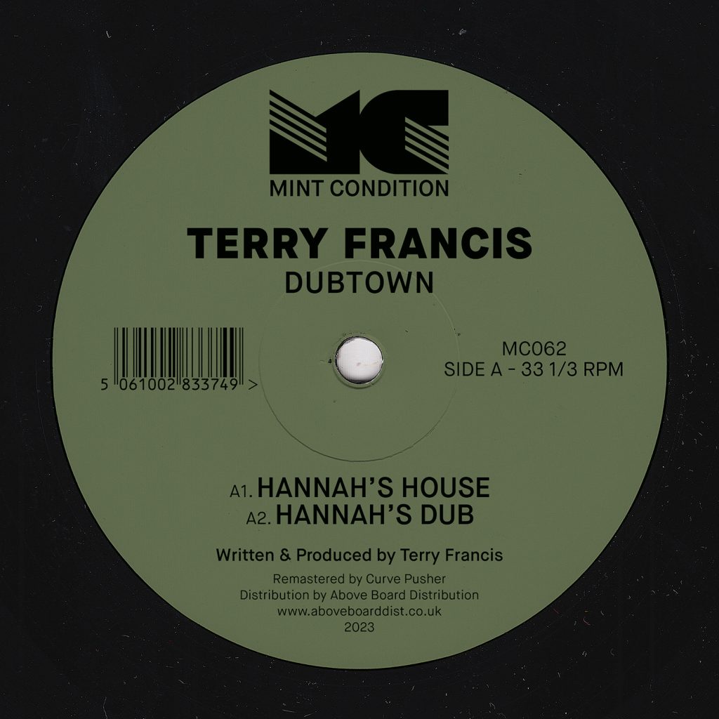Terry Francis/DUBTOWN EP 12