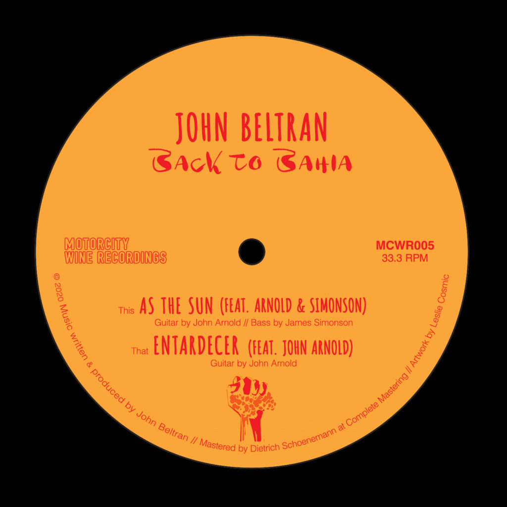 John Beltran/BACK TO BAHIA 7"