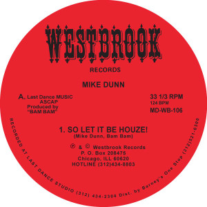 Mike Dunn/SO LET IT BE HOUZE! 12"