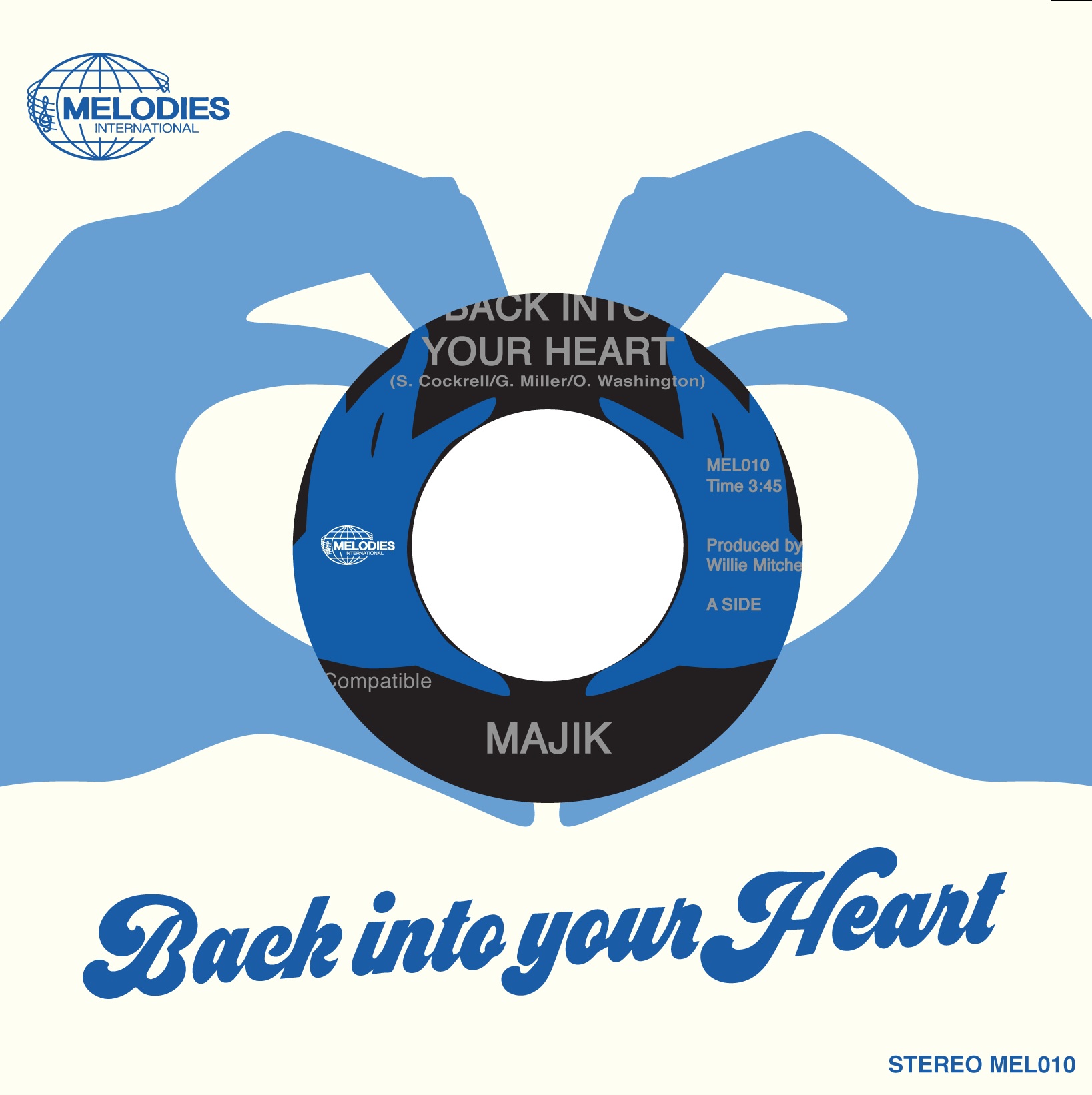 Majik/BACK INTO YOUR HEART 7"