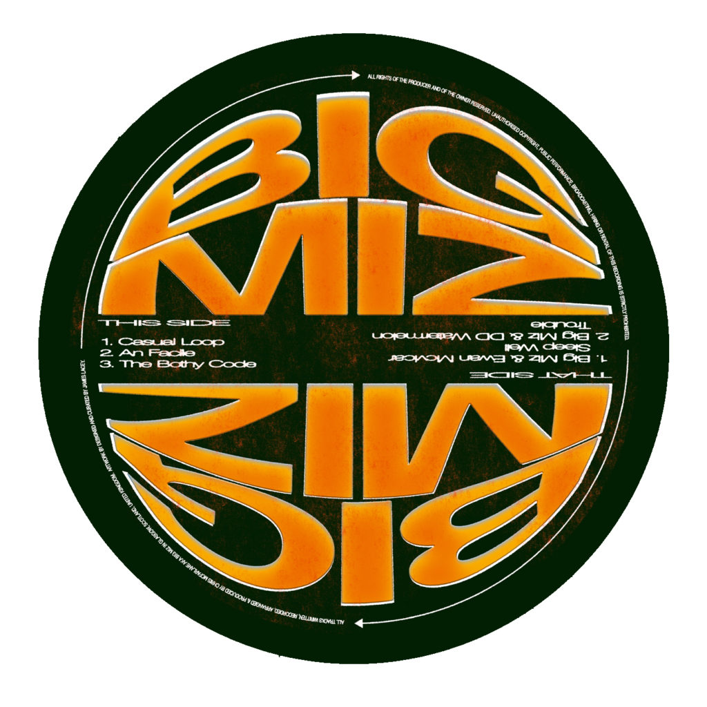 Big Miz/THE BOTHY CODE EP 12"