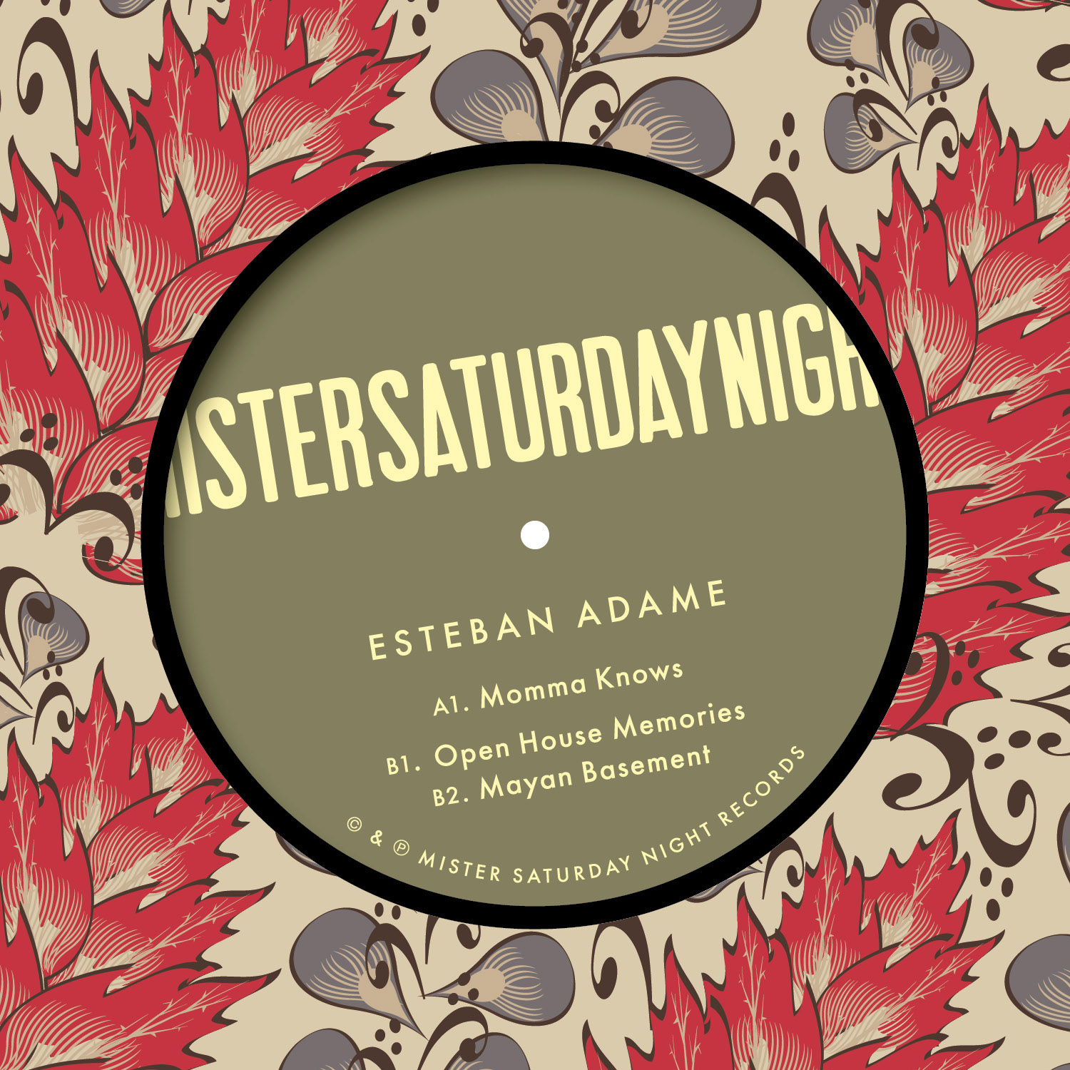 Esteban Adame/MAYAN BASEMENT EP 12"