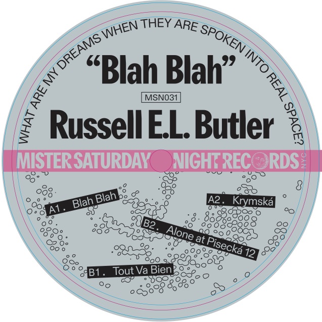 Russell E.L. Butler/BLAH BLAH 12"