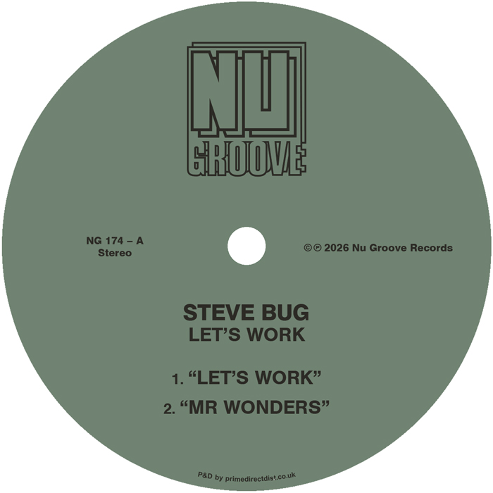 Steve Bug/LET'S WORK 12"