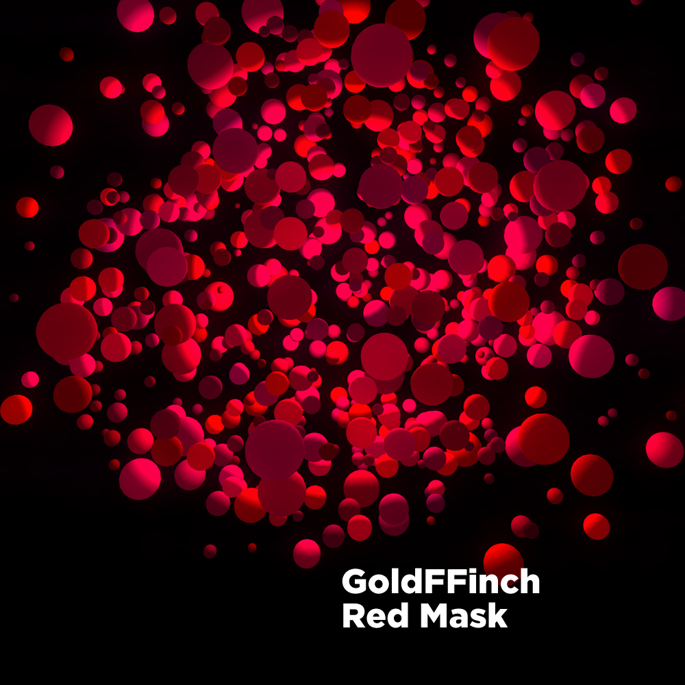 Goldffinch/RED MASK 12"
