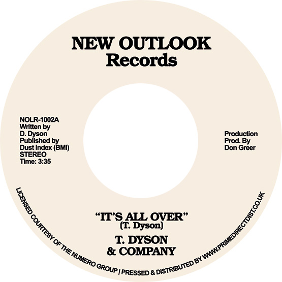 T. Dyson & Company/IT'S ALL OVER 7"