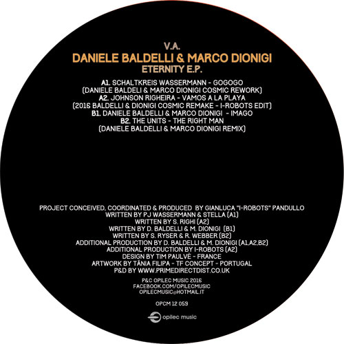 Daniele Baldelli/ETERNITY EP 12"