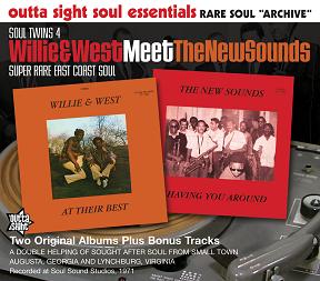 Willie & West- New Sounds/SOUL TWINS CD