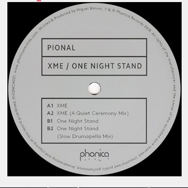 Pional/XME & ONE NIGHT STAND 12"