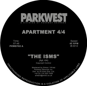 Apartment 4-4/THE ISMS & CITY DREEMS 12"