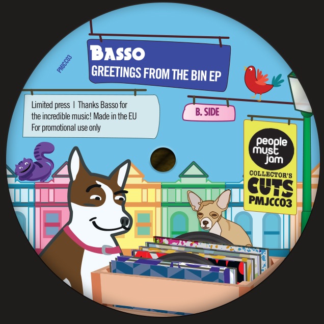 Basso/GREETINGS FROM THE BIN EP 12"