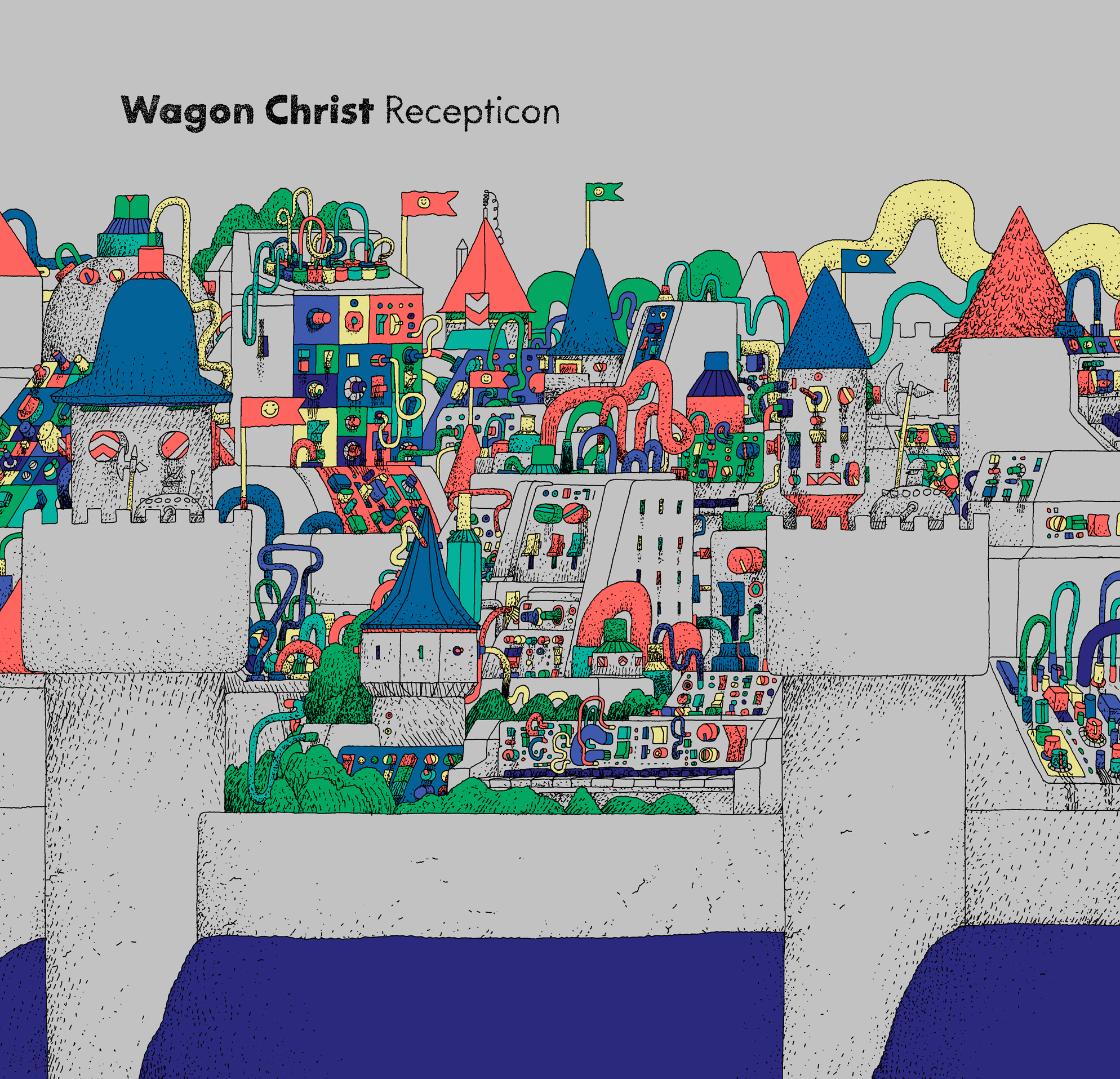 Wagon Christ/RECEPTICON (YELLOW VINYL) DLP