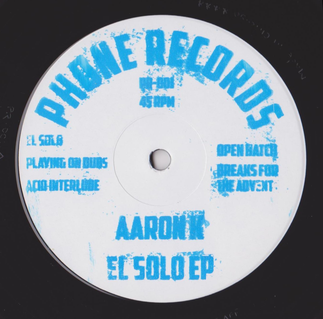 Aaron K/EL SOLO EP 12"