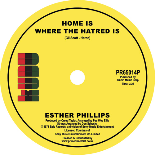 Esther Phillips/HOME IS WHERE... 7"