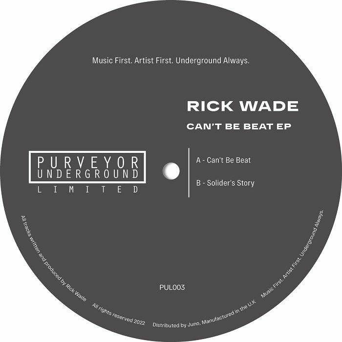 Rick Wade/CAN'T BE BEAT EP 12"