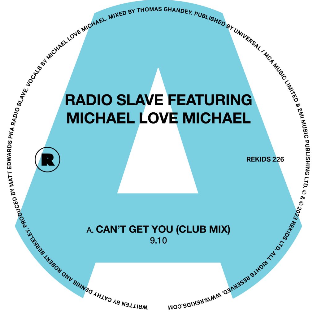 Radio Slave/CAN'T GET YOU 12"