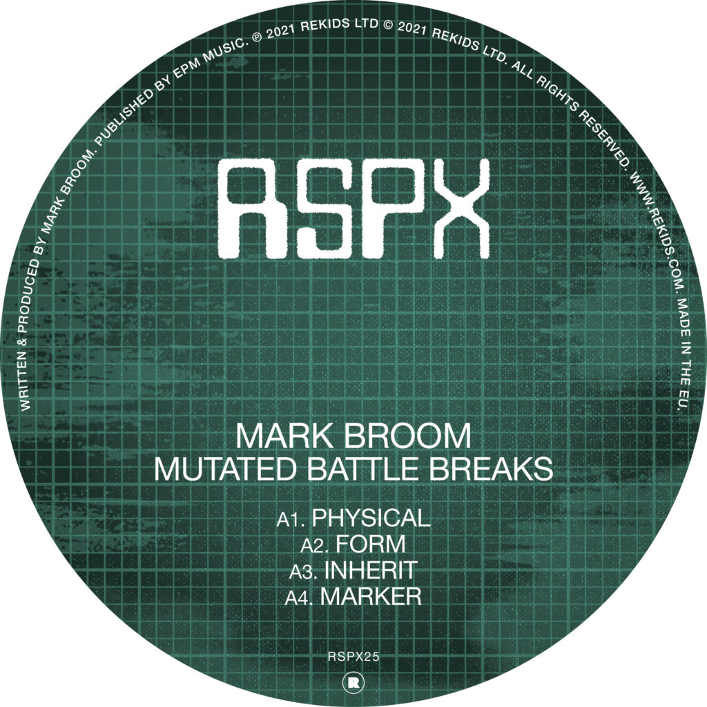 Mark Broom/MUTATED BATTLE BREAKS EP 12"