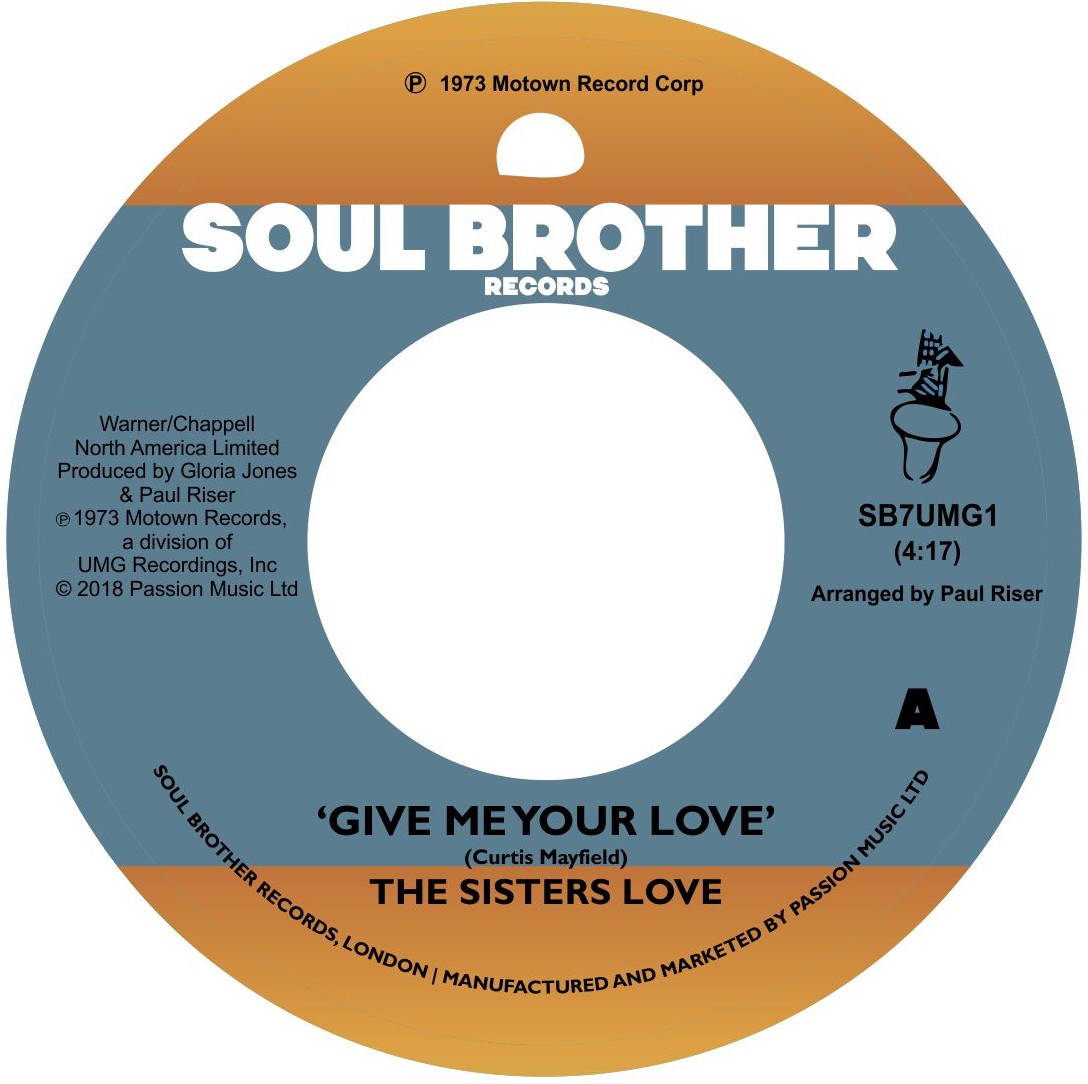 Sisters Love/GIVE ME YOUR LOVE 7"