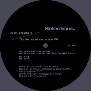 Jamn Ensemble/THE SNOWS OF... EP 12"