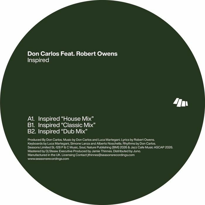 Don Carlos ft. Robert Owens/INSPIRED 12"