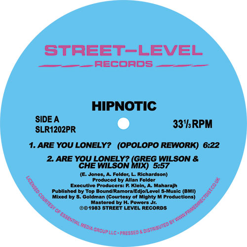 Hipnotic/ARE YOU LONELY REMIXES 12"