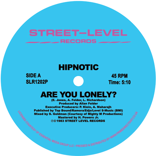 Hipnotic/ARE YOU LONELY? (ORIGINAL) 12"