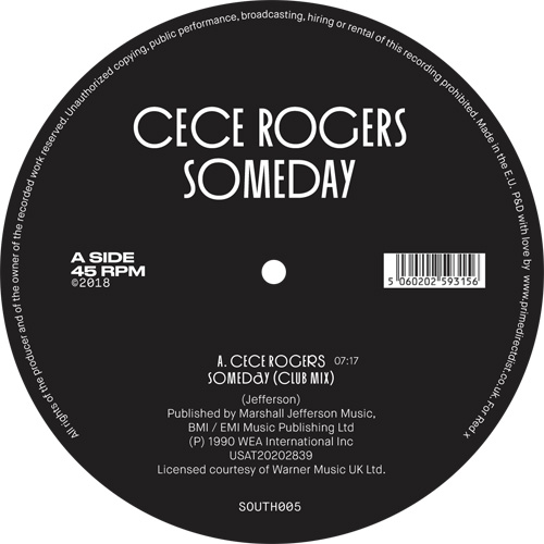 Ce Ce Rogers/SOMEDAY 12"