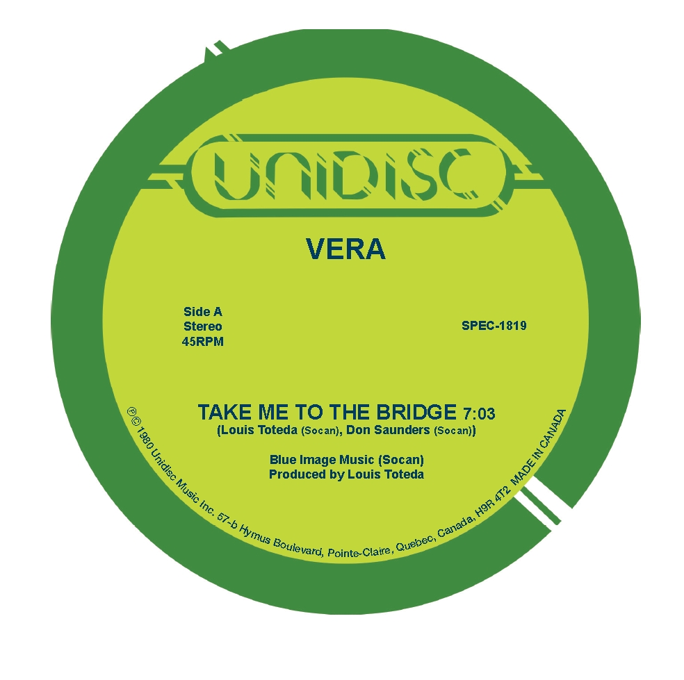 Vera/TAKE ME TO THE BRIDGE 12"
