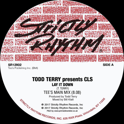 Todd Terry presents CLS/LAY IT DOWN 12"