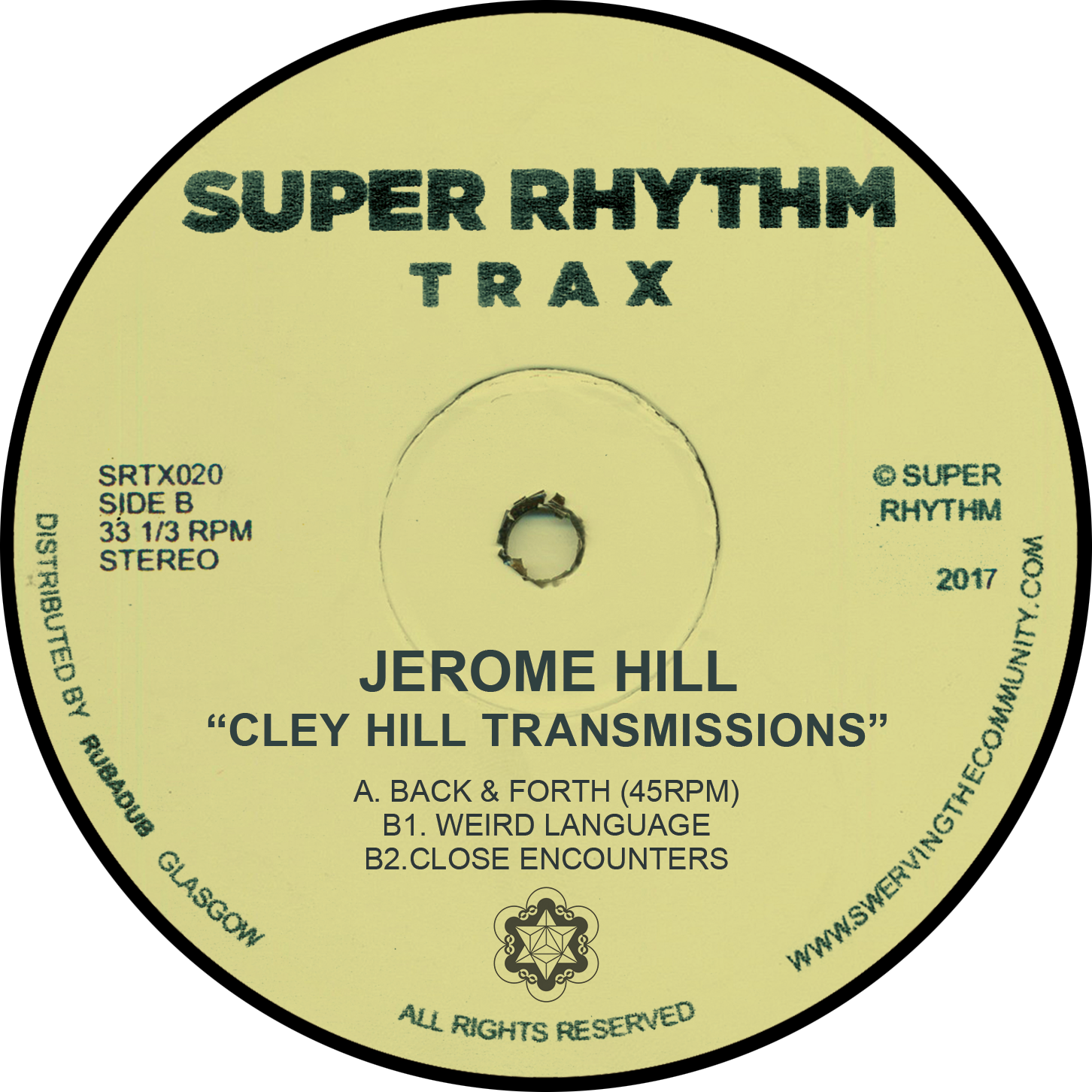 Jerome Hill/CLEY HILL TRANSMISSIONS 12"