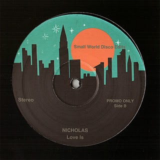 Small World Disco/EDITS #7 NICHOLAS 12"
