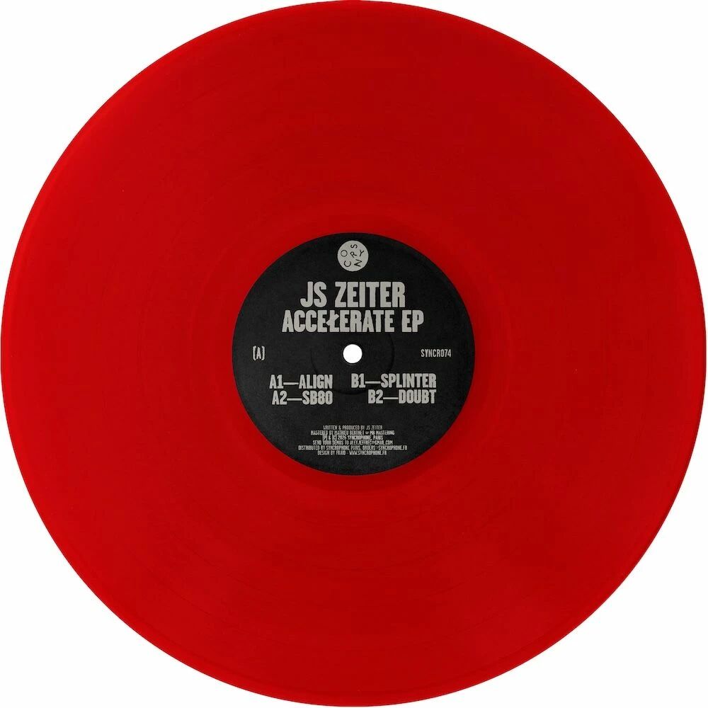 JS Zeiter/ACCELERATE EP 12"