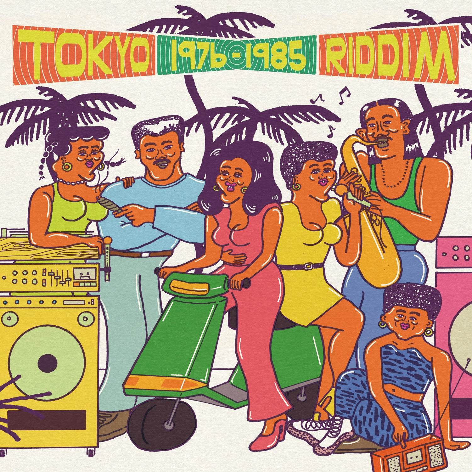 Various/TOKYO RIDDIM 1976-1985 LP